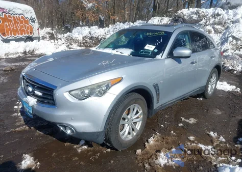 2014 Infiniti Qx70 z USA, uszkodzony, nr VIN JN8CS1MW7EM410892